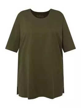 Футболка Ulla Popken, цвет waldgrn