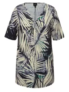 Футболка Ulla Popken, цвет waldgrn