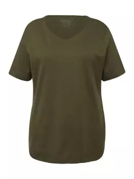 Футболка Ulla Popken, цвет waldgrn