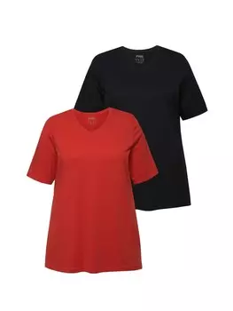 Футболка Ulla Popken, цвет ziegelrot