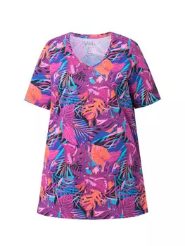 Футболка Ulla Popken, фиолетовый