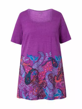 Футболка Ulla Popken, фиолетовый