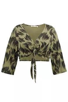 Футболка Ulla Popken jacke, цвет schilf