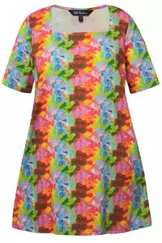 Футболка Ulla Popken Long, цвет mittelblau