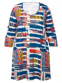 Футболка Ulla Popken Longshirt, белый