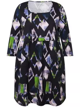 Футболка Ulla Popken Longshirt, черный