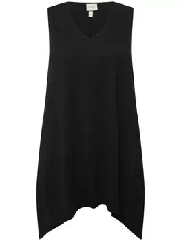 Футболка Ulla Popken Longshirt, черный