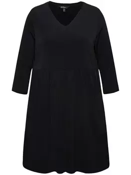 Футболка Ulla Popken Longshirt, черный
