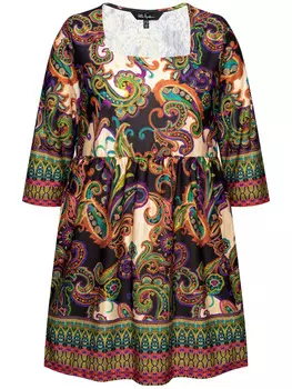 Футболка Ulla Popken Longshirt, черный