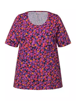 Футболка Ulla Popken Longshirt, черный