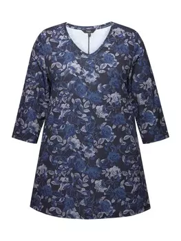 Футболка Ulla Popken Longshirt, черный