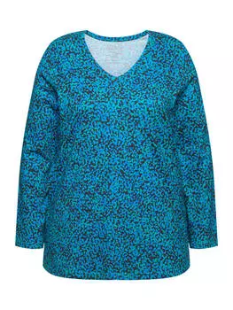 Футболка Ulla Popken Longshirt, черный