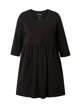 Футболка Ulla Popken Longshirt, черный