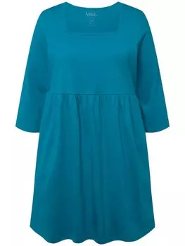 Футболка Ulla Popken Longshirt, цвет blaugrn