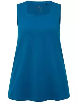 Футболка Ulla Popken Longshirt, цвет classic mittelblau