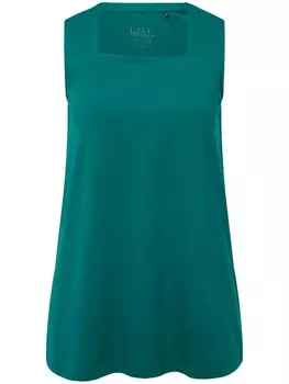 Футболка Ulla Popken Longshirt, цвет classic smaragd