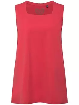 Футболка Ulla Popken Longshirt, цвет himbeere
