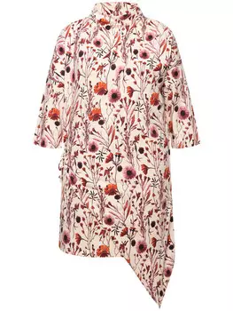 Футболка Ulla Popken Longshirt, цвет perlwei