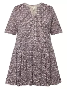 Футболка Ulla Popken Longshirt, розовый