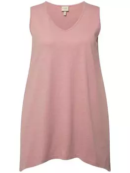 Футболка Ulla Popken Longshirt, розовый