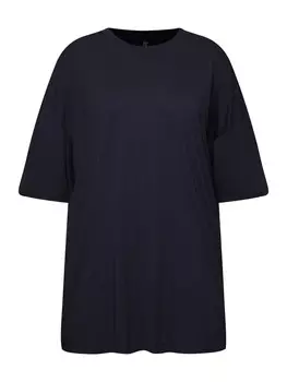 Футболка Ulla Popken Longshirt, синий