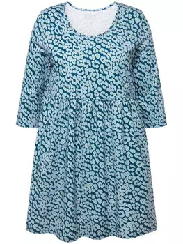 Футболка Ulla Popken Longshirt, синий