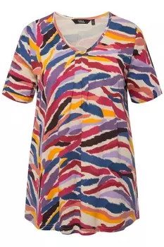Футболка Ulla Popken, разноцветный