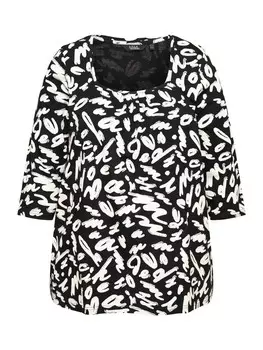 Футболка Ulla Popken Shirt, черный