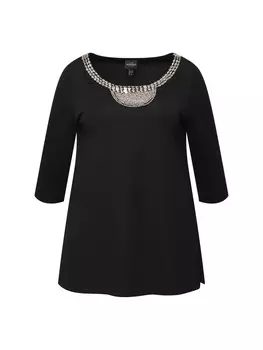 Футболка Ulla Popken Shirt, черный