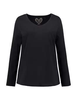 Футболка Ulla Popken Shirt, черный