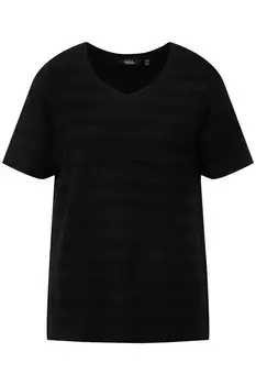 Футболка Ulla Popken Shirt, черный