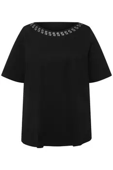 Футболка Ulla Popken Shirt, черный
