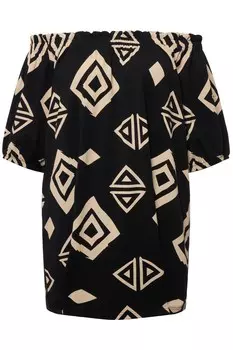 Футболка Ulla Popken Shirt, черный