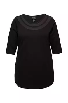 Футболка Ulla Popken Shirt, черный
