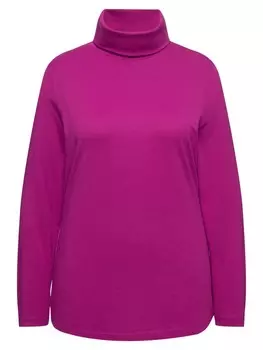 Футболка Ulla Popken Shirt, цвет beere