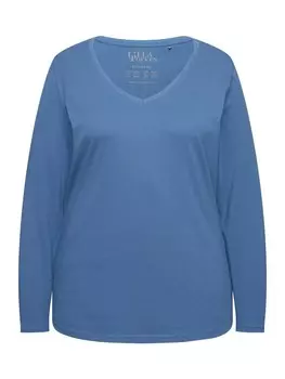 Футболка Ulla Popken Shirt, цвет tintenblau