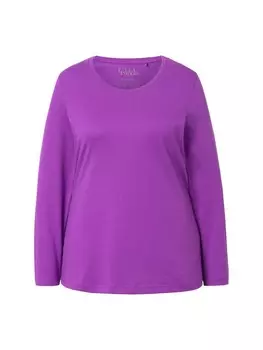 Футболка Ulla Popken Shirt, фиолетовый