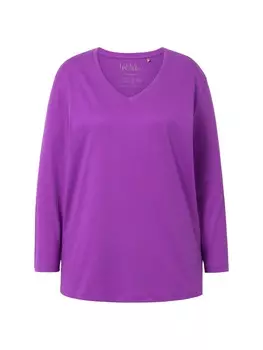 Футболка Ulla Popken Shirt, фиолетовый