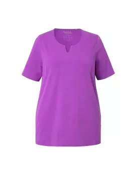 Футболка Ulla Popken Shirt, фиолетовый