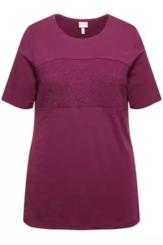 Футболка Ulla Popken Shirt, фиолетовый