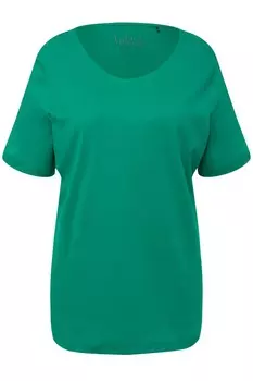 Футболка Ulla Popken Shirt, изумрудный