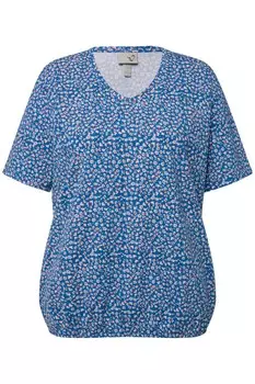 Футболка Ulla Popken Shirt, королевский синий