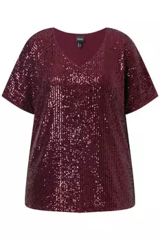 Футболка Ulla Popken Shirt, красный