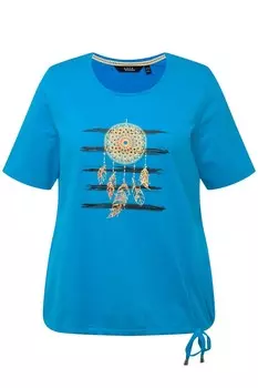 Футболка Ulla Popken Shirt, лазурный