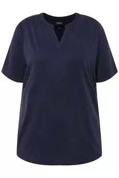 Футболка Ulla Popken Shirt, морской синий