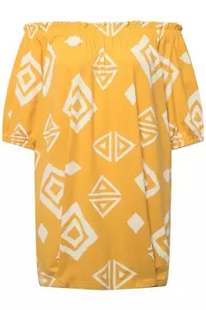 Футболка Ulla Popken Shirt, оранжевый