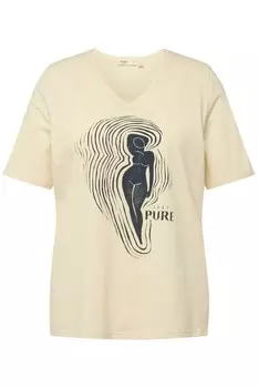 Футболка Ulla Popken Shirt, песочный