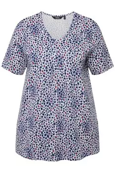Футболка Ulla Popken Shirt, разноцветный