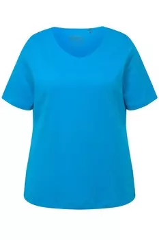 Футболка Ulla Popken Shirt, сапфировый