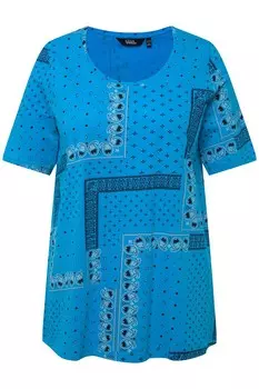 Футболка Ulla Popken Shirt, сапфировый